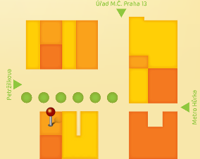 mapa Art flowers